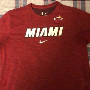 Miami Heat Dry Fit Team Shirt Nike